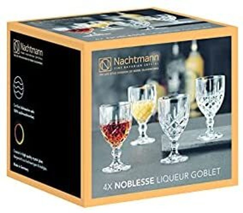 Набор Nachtmann, 2 x 4 шт., набор бокалов для ликера Noblesse/4 шт. 103748 и подарок + пожертвование
Набор Nachtmann, 2 x 4 шт., набор бокалов для ликера Noblesse/4 шт. 103748 и подарок + пожертвование