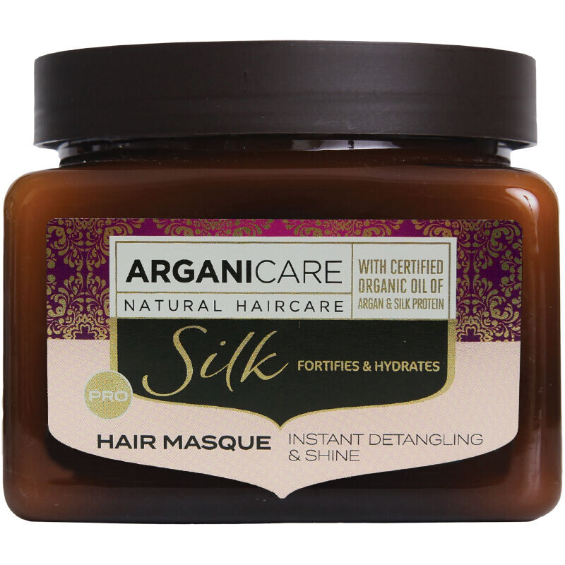 Маска для волос с шелком Arganicare, 500 мл
Маска для волос с шелком Arganicare, 500 мл