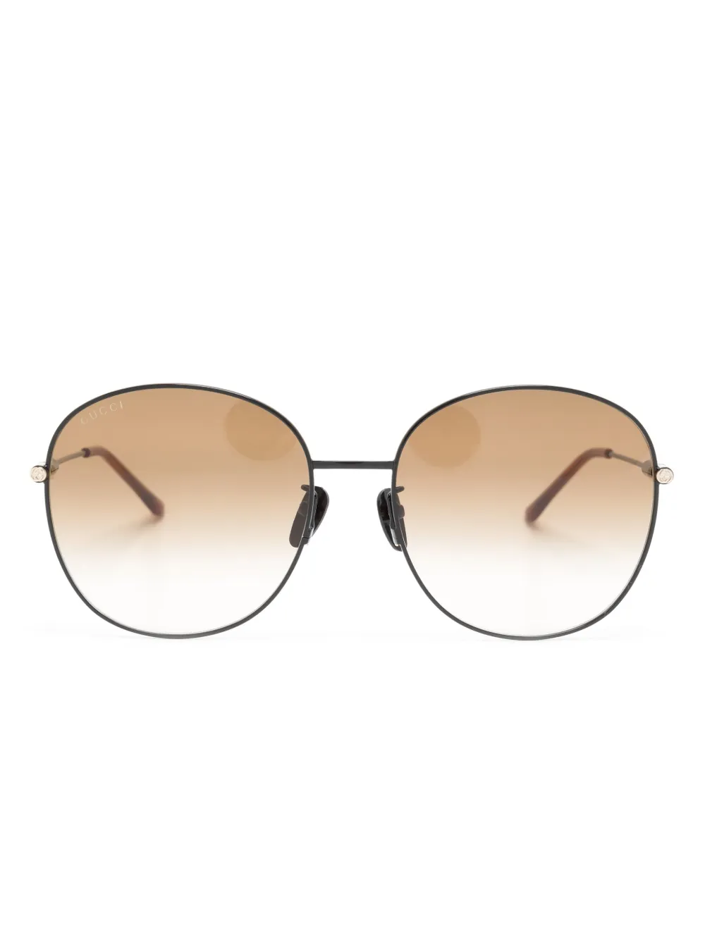 Солнцезащитные очки в круглой оправе Gucci Eyewear, черный
Солнцезащитные очки в круглой оправе Gucci Eyewear, черный