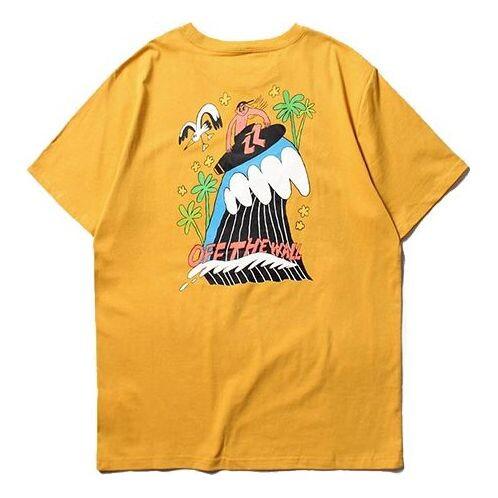 Футболка men's asian artist crossover series printing short sleeve yellow Vans, желтый
Футболка men's asian artist crossover series printing short sleeve yellow Vans, желтый