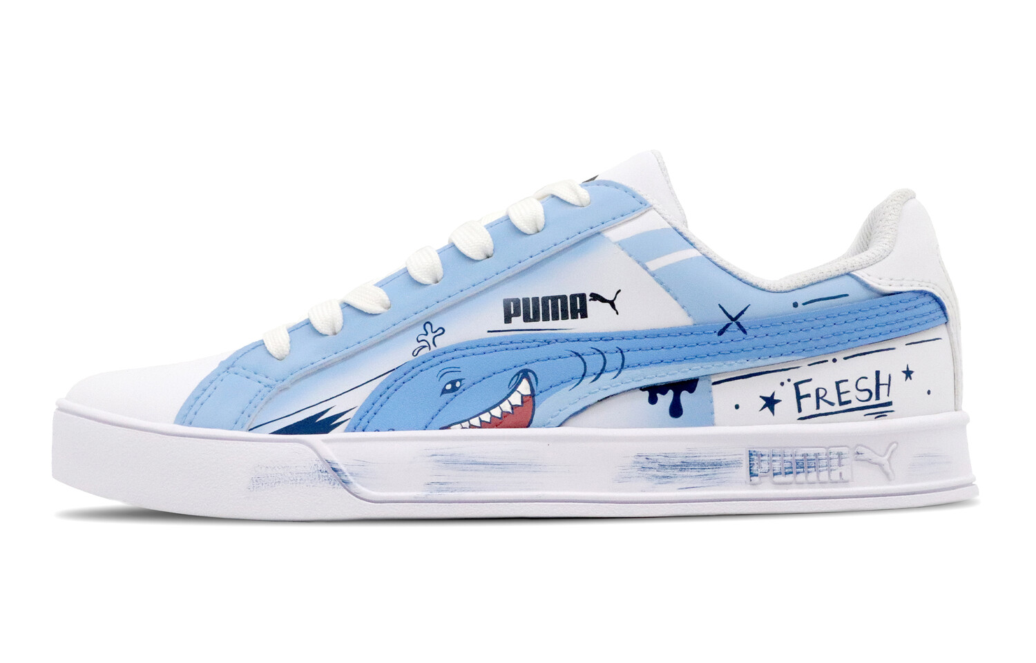 Кроссовки Puma Smash Vulc Skateboarding Shoes Unisex Low-top Blue/White, синий/белый
Кроссовки Puma Smash Vulc Skateboarding Shoes Unisex Low-top Blue/White, синий/белый