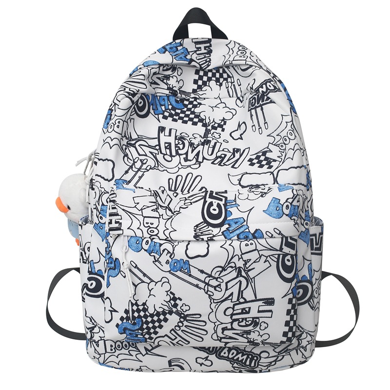 Рюкзак нейлоновый унисекс KAKAXI, магнитный белый
Рюкзак нейлоновый унисекс KAKAXI, магнитный белый