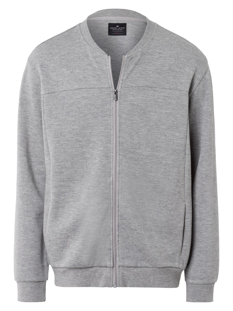 Толстовка с капюшоном на молнии CROSS JEANS, пятнистый серый
Толстовка с капюшоном на молнии CROSS JEANS, пятнистый серый