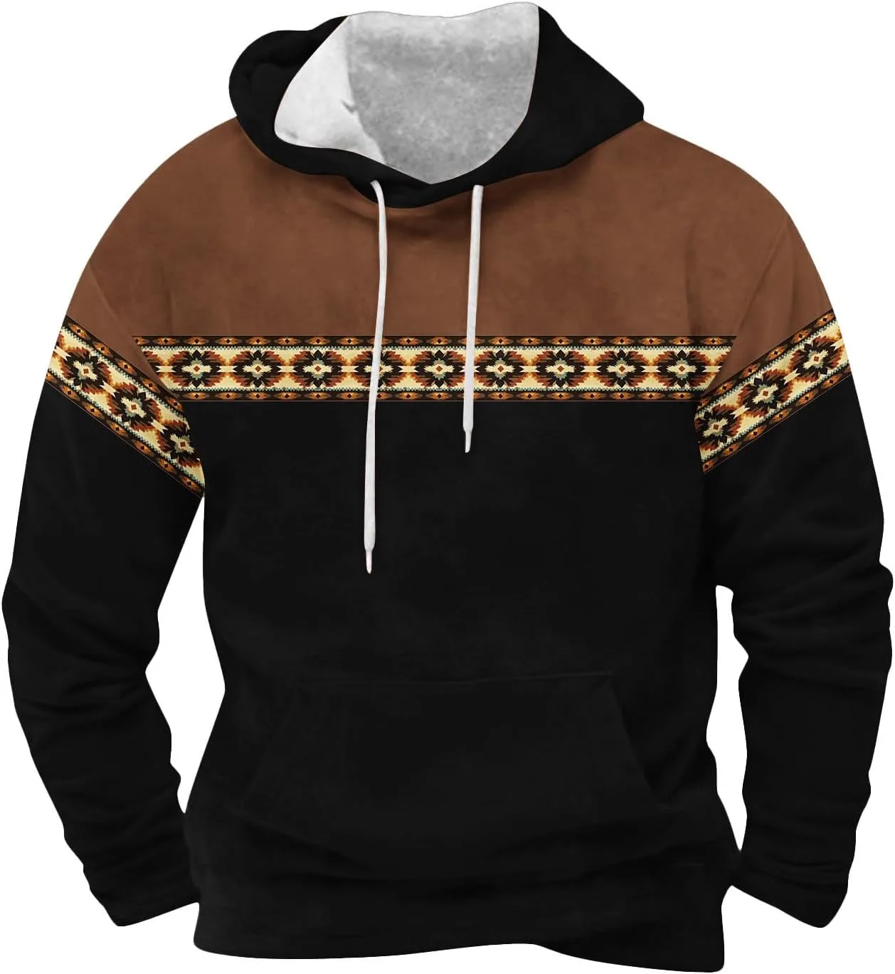 Ретро худи для мужчин с принтом, длинный рукав, карманы OTSANT
Ретро худи для мужчин с принтом, длинный рукав, карманы OTSANT