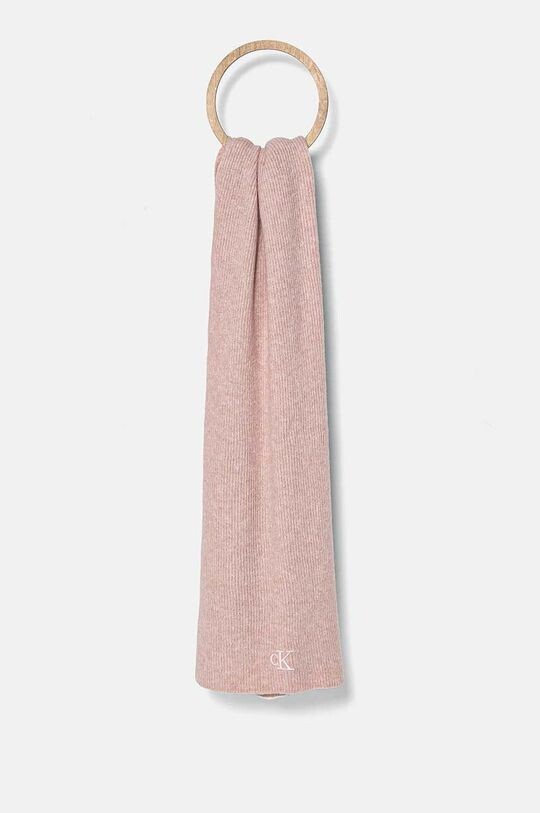 Шарф из смесовой шерсти Calvin Klein Jeans, розовый
Шарф из смесовой шерсти Calvin Klein Jeans, розовый