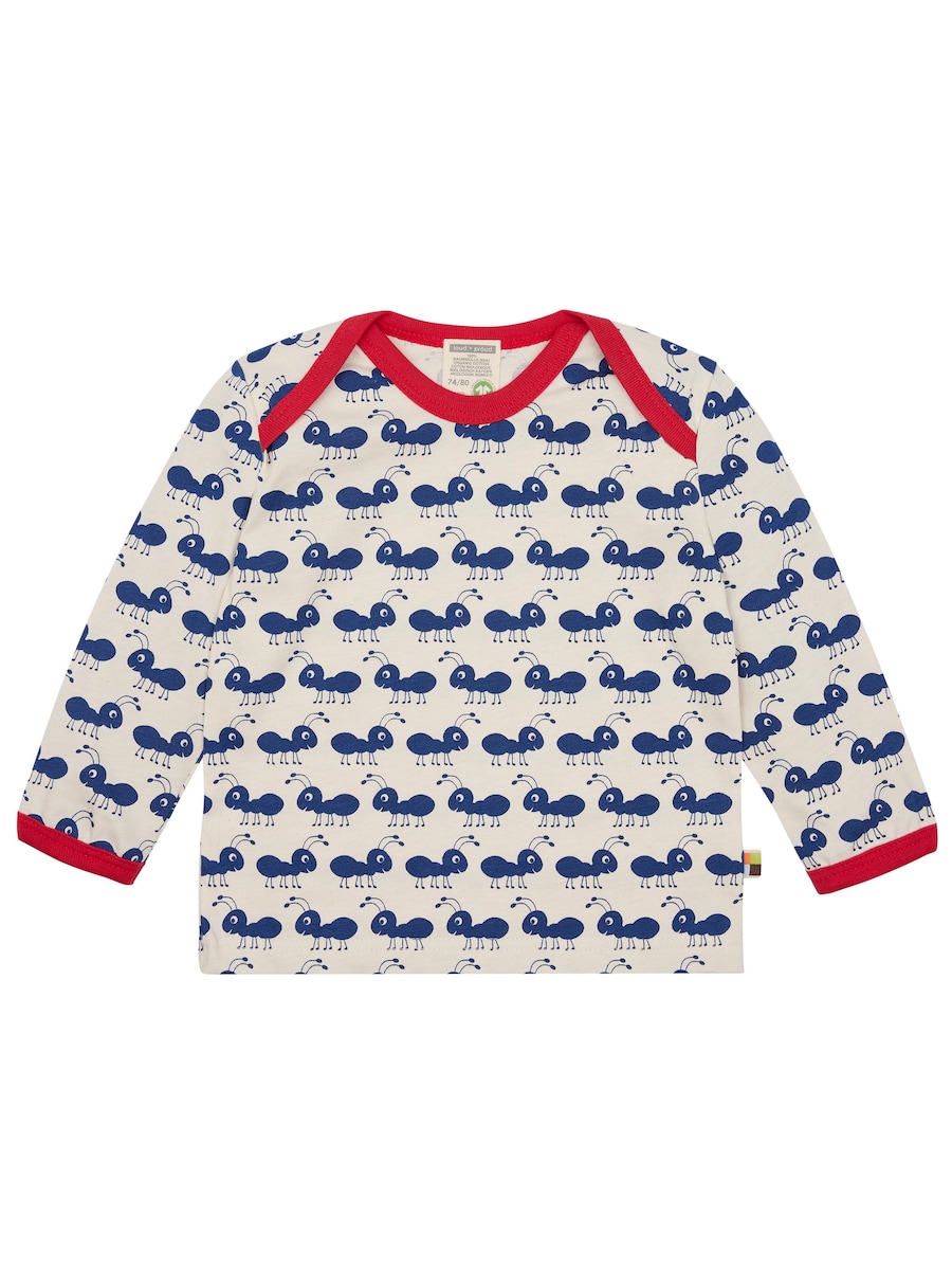 Рубашка loud + proud Ameisen, темно-синий
Рубашка loud + proud Ameisen, темно-синий