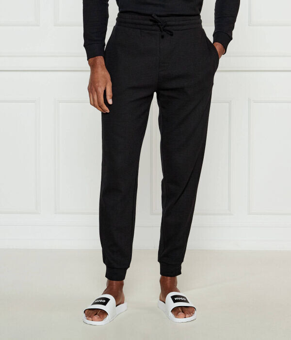 Пижамные штаны мужские Hugo Bodywear зауженные, черный
Пижамные штаны мужские Hugo Bodywear зауженные, черный