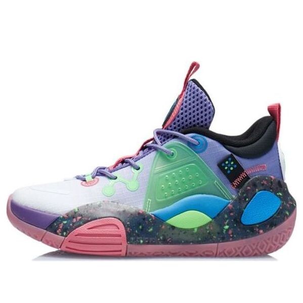 Кроссовки wade all city 9 v1.5 mid Li-Ning, фиолетовый 
Кроссовки wade all city 9 v1.5 mid Li-Ning, фиолетовый