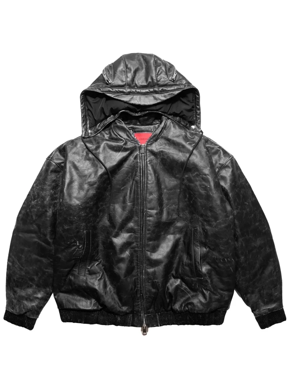 Кожаный бомбер KUSIKOHC, черный
Кожаный бомбер KUSIKOHC, черный