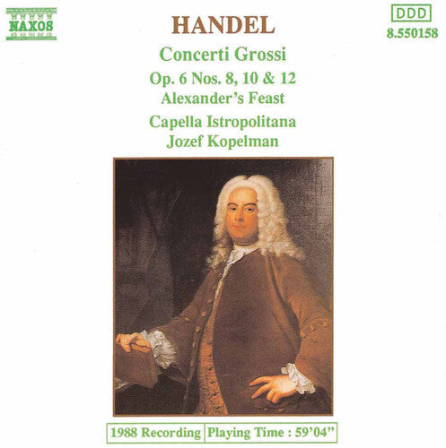 CD диск Handel / Kopelman: Concerti Grossi 8, 10 & 12
CD диск Handel / Kopelman: Concerti Grossi 8, 10 & 12