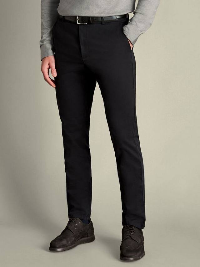 Брюки Slim Fit из хлопковой смеси Charles Tyrwhitt, Black
Брюки Slim Fit из хлопковой смеси Charles Tyrwhitt, Black