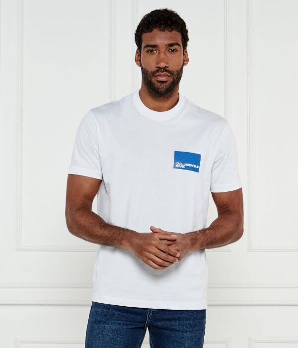Футболка Karl Lagerfeld Jeans Relaxed Fit, белый 
Футболка Karl Lagerfeld Jeans Relaxed Fit, белый