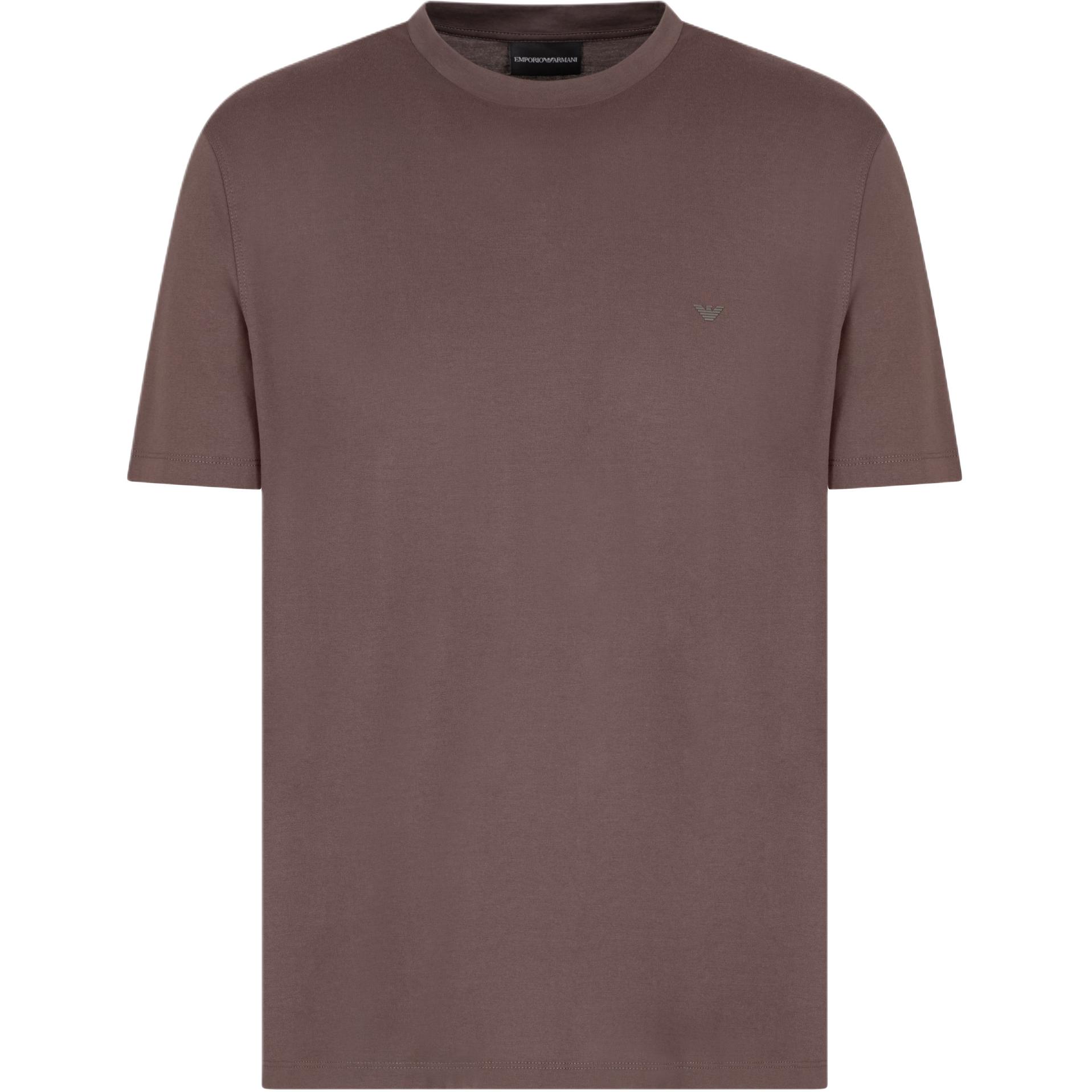 Футболка с коротким рукавом и круглым вырезом EMPORIO ARMANI, коричневый
Футболка с коротким рукавом и круглым вырезом EMPORIO ARMANI, коричневый