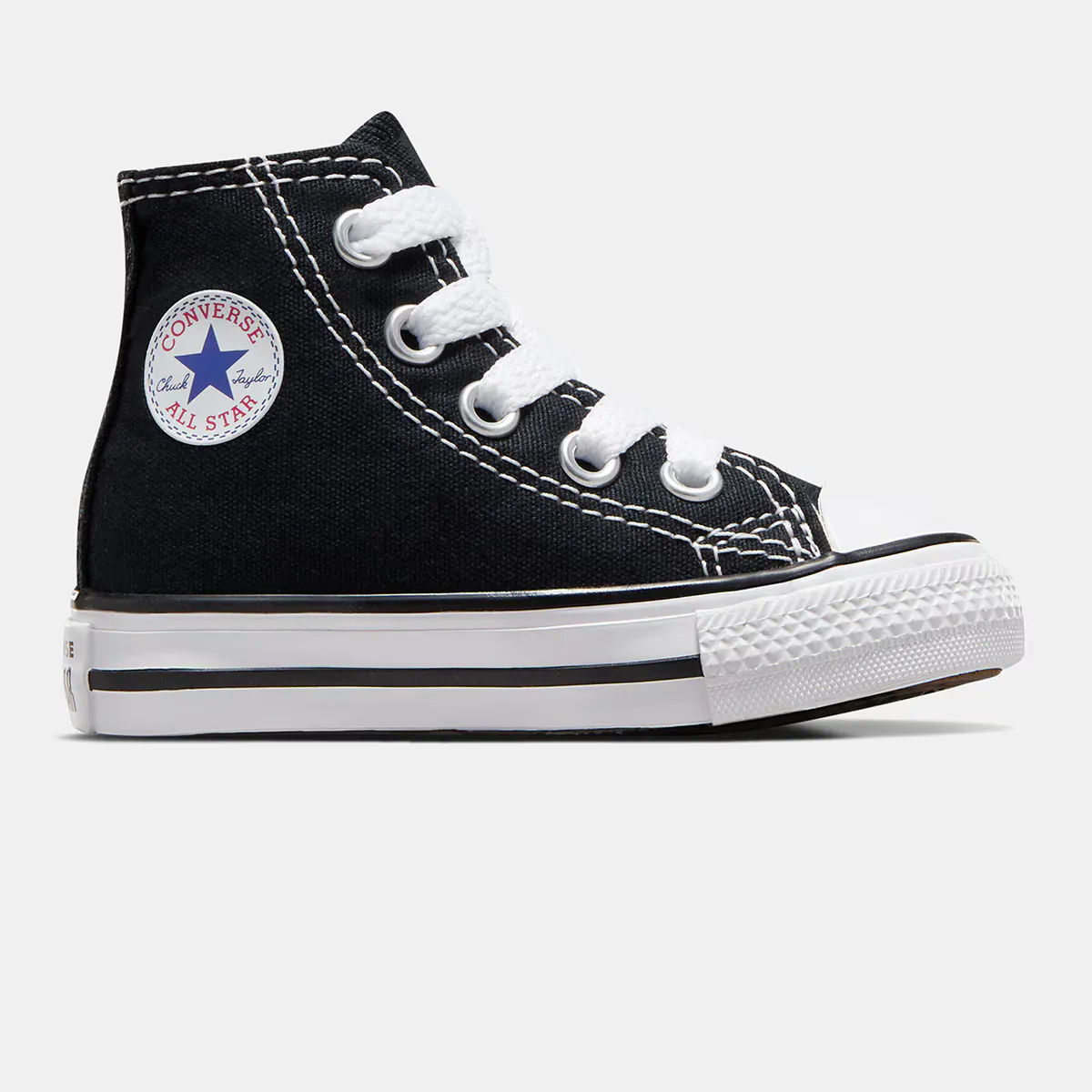 Детские повседневные кроссовки Chuck Taylor All Star High Canvas Converse, чёрный 
Детские повседневные кроссовки Chuck Taylor All Star High Canvas Converse, чёрный
