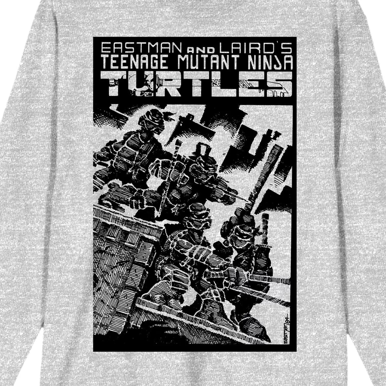 Мужская футболка с длинными рукавами и рисунком «Черепашки-ниндзя» из комиксов Licensed Character
Мужская футболка с длинными рукавами и рисунком «Черепашки-ниндзя» из комиксов Licensed Character