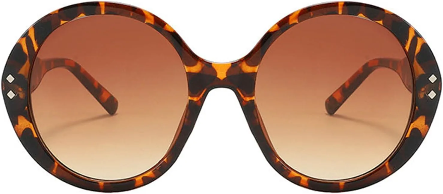 Винтажные большие круглые солнцезащитные очки Willochra для женщин, дизайнерские коричневые градиентные овальные солнцезащитные очки Rivet Eyewear F27, C2
Винтажные большие круглые солнцезащитные очки Willochra для женщин, дизайнерские коричневые градиентные овальные солнцезащитные очки Rivet Eyewear F27, C2