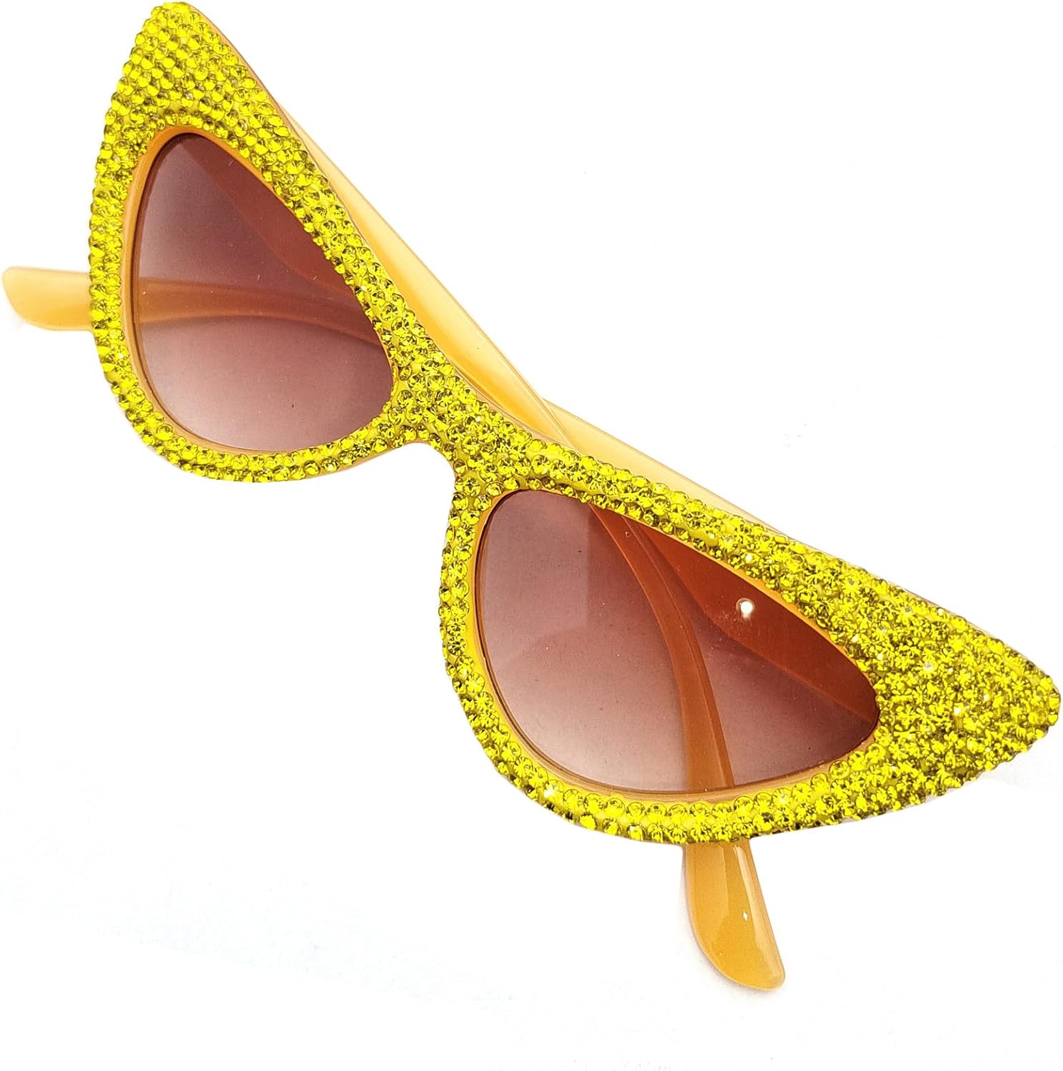 Willochra Маленькие солнцезащитные очки «кошачий глаз» с драгоценными камнями, украшенные стразами, модные женские солнцезащитные очки с бриллиантовым блеском для вечеринки, хрустальные очки, Yellow
Willochra Маленькие солнцезащитные очки «кошачий глаз» с драгоценными камнями, украшенные стразами, модные женские солнцезащитные очки с бриллиантовым блеском для вечеринки, хрустальные очки, Yellow