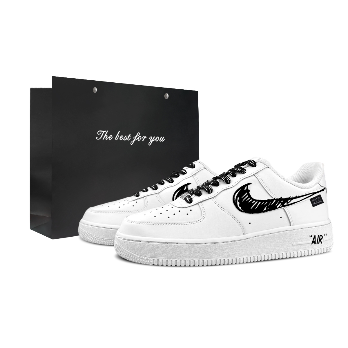 Nike Кроссовки для скейтбординга Air Force 1 Shadow Abrasion Resistant Low top Unisex Black White
Nike Кроссовки для скейтбординга Air Force 1 Shadow Abrasion Resistant Low top Unisex Black White