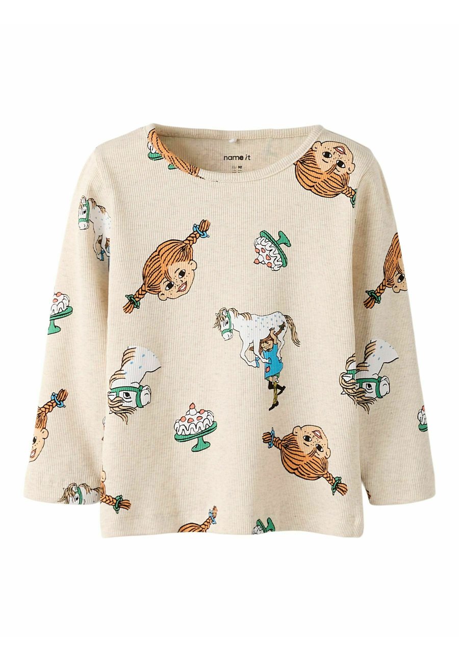 Топ Name it Long sleeved top, Peyote Melange/Beige
Топ Name it Long sleeved top, Peyote Melange/Beige