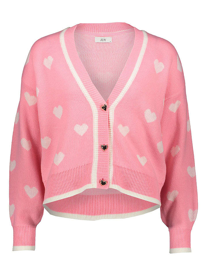 Кардиган JDY, розовый/белый
Кардиган JDY, розовый/белый