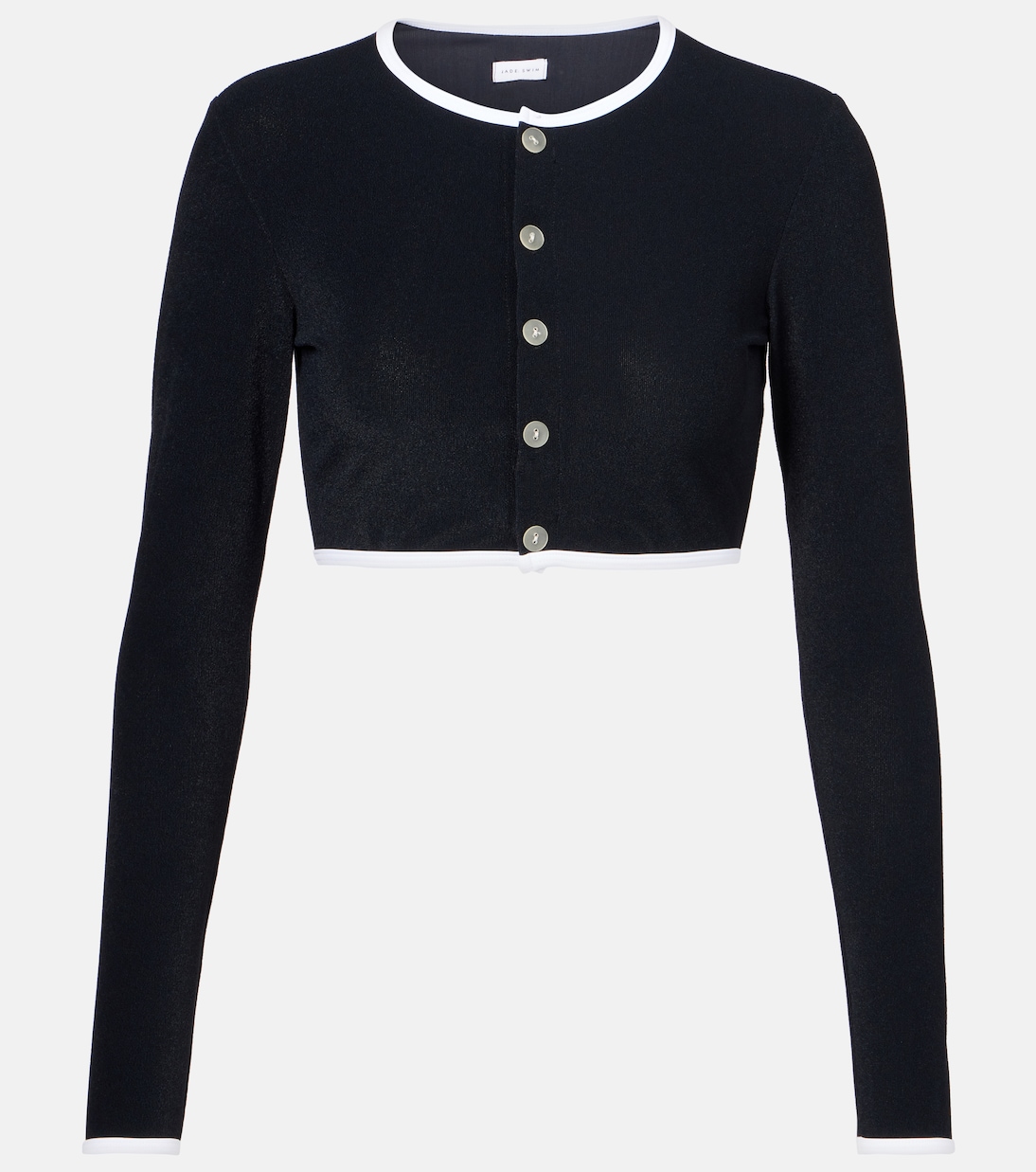 Укороченный кардиган из махровой ткани Jade Swim, Black / White
Укороченный кардиган из махровой ткани Jade Swim, Black / White