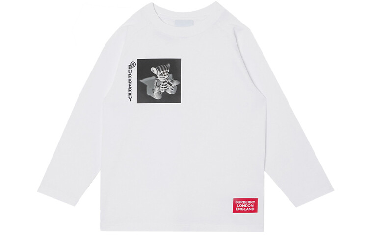 Лонгслив детский Burberry, белый
Лонгслив детский Burberry, белый