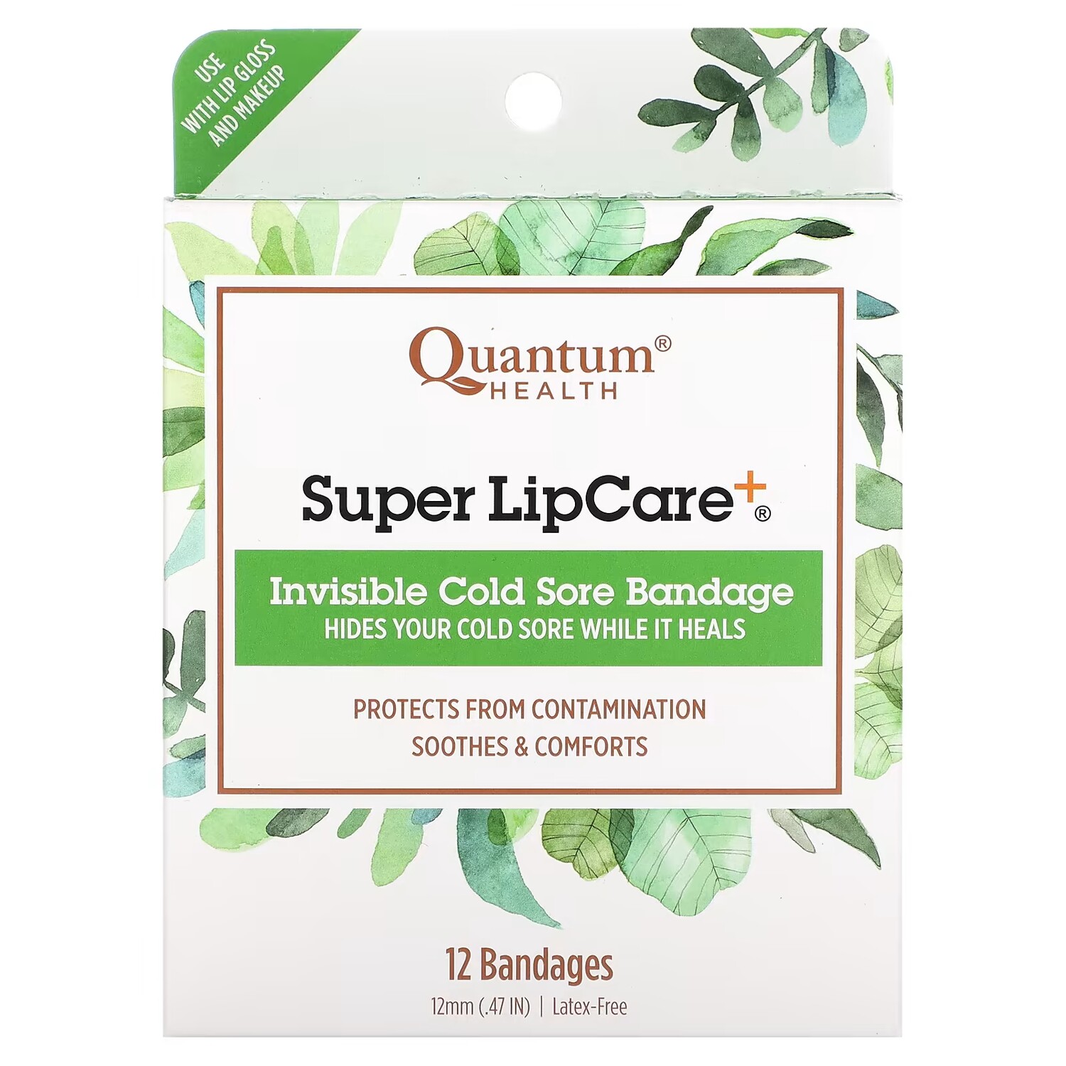 Повязка Quantum Health Super LipCare+ от герпеса, 12 бинтов
Повязка Quantum Health Super LipCare+ от герпеса, 12 бинтов