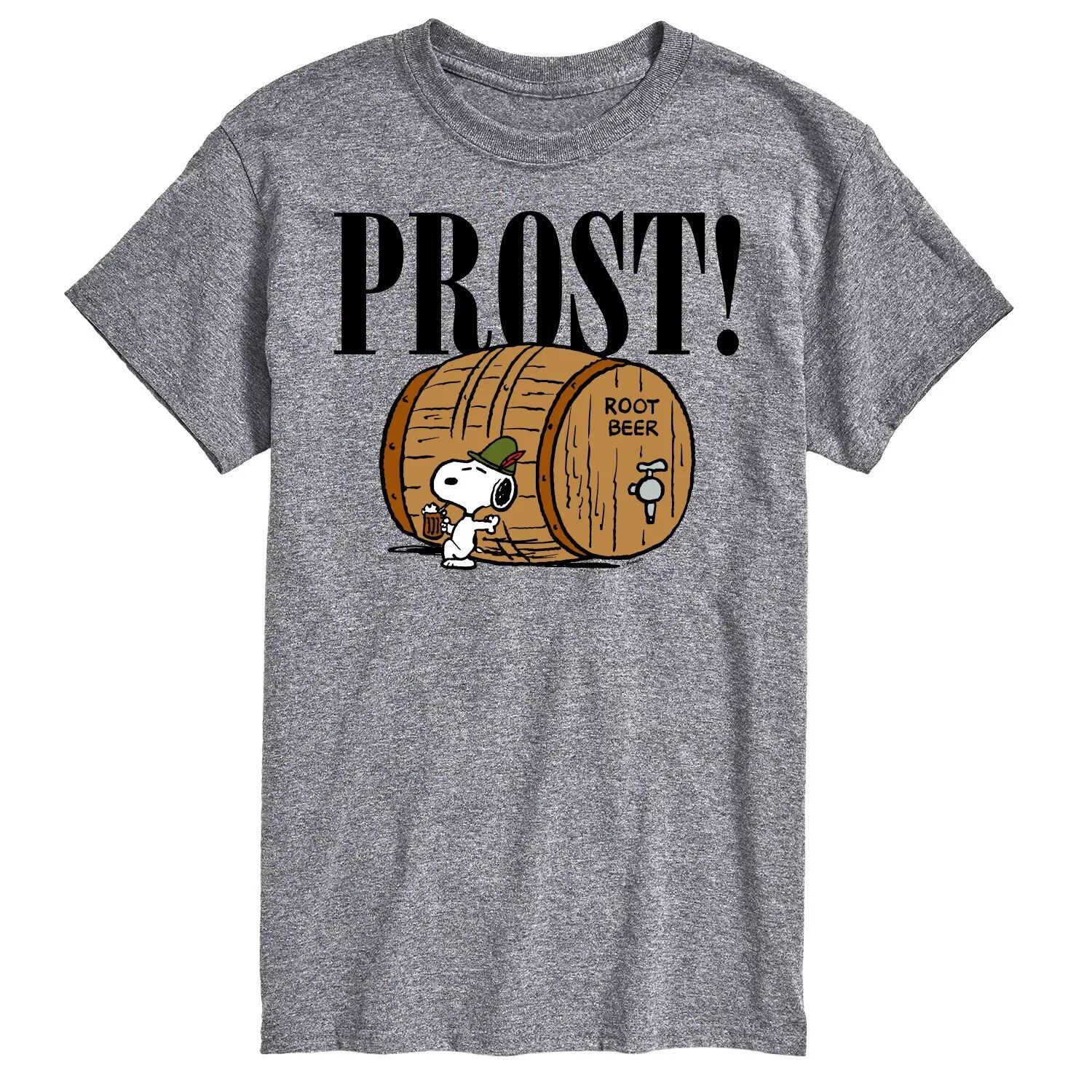 Футболка с рисунком Big & Tall Peanuts Prost Snoopy Licensed Character, серый
Футболка с рисунком Big & Tall Peanuts Prost Snoopy Licensed Character, серый
