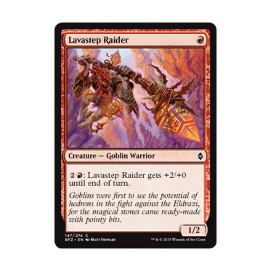 CCG Лавастеп-рейдер (клавиша C), MTG - Battle for Zendikar
CCG Лавастеп-рейдер (клавиша C), MTG - Battle for Zendikar