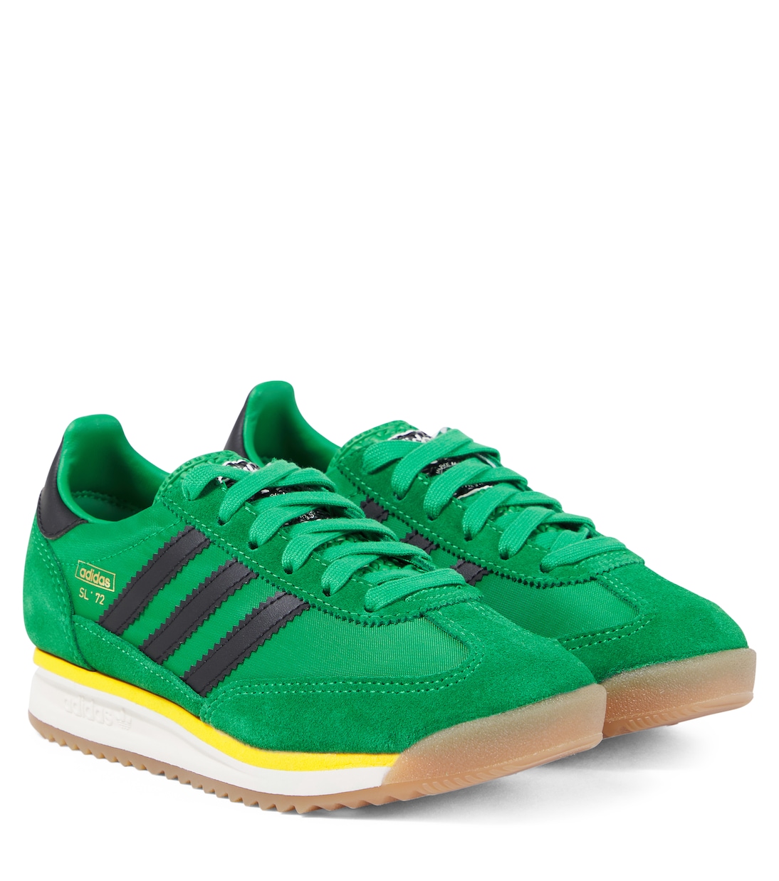 Кроссовки SL 72 RS с отделкой из замши Adidas Originals Kids, Green/Core Black/Crew Yellow
Кроссовки SL 72 RS с отделкой из замши Adidas Originals Kids, Green/Core Black/Crew Yellow