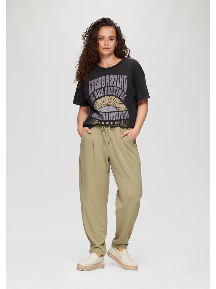 Тканевые брюки QS lang, зеленый
Тканевые брюки QS lang, зеленый