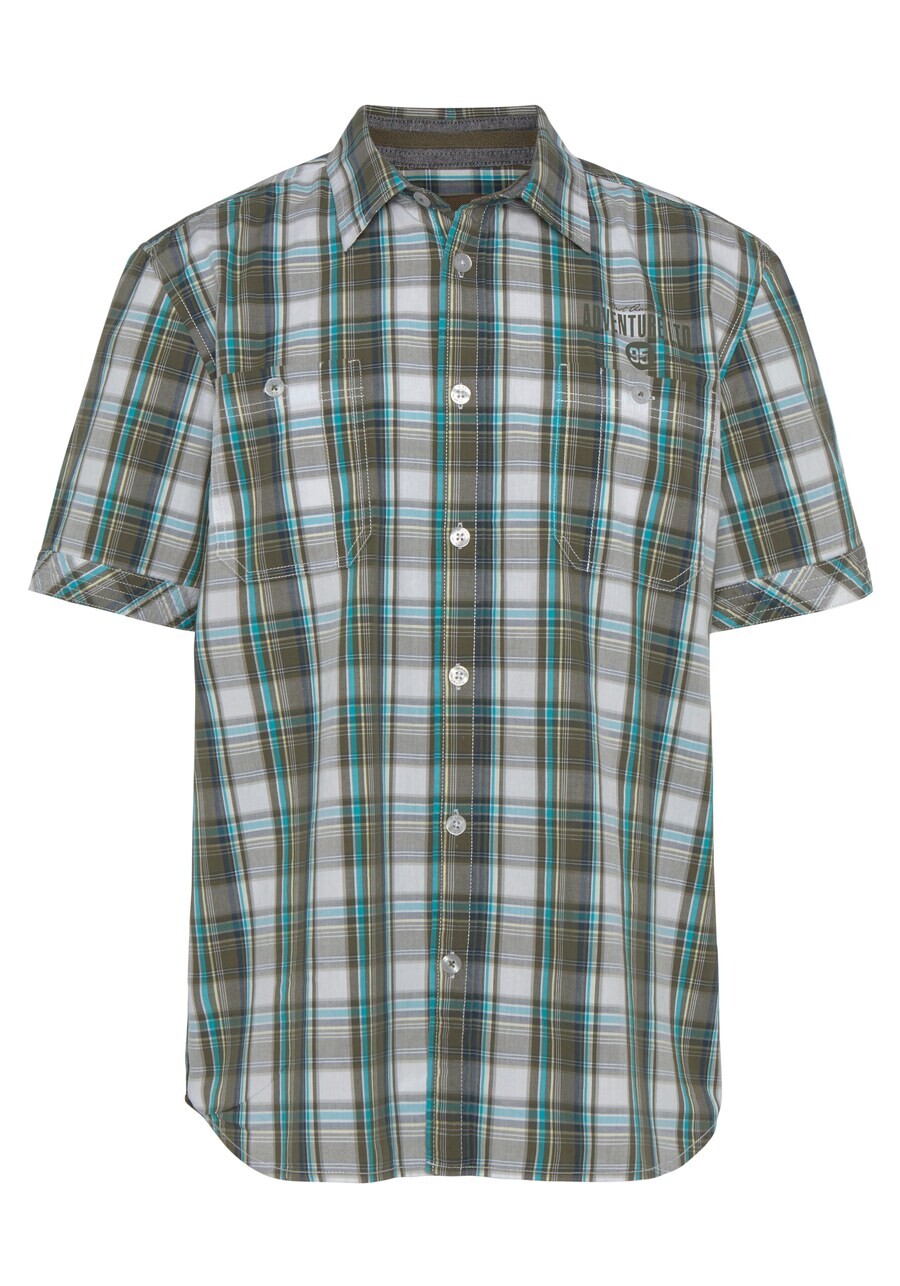 Комфортная рубашка Man's World MANS WORLD COMFORT FIT BUTTON UP SHIRT, разноцветный 
Комфортная рубашка Man's World MANS WORLD COMFORT FIT BUTTON UP SHIRT, разноцветный