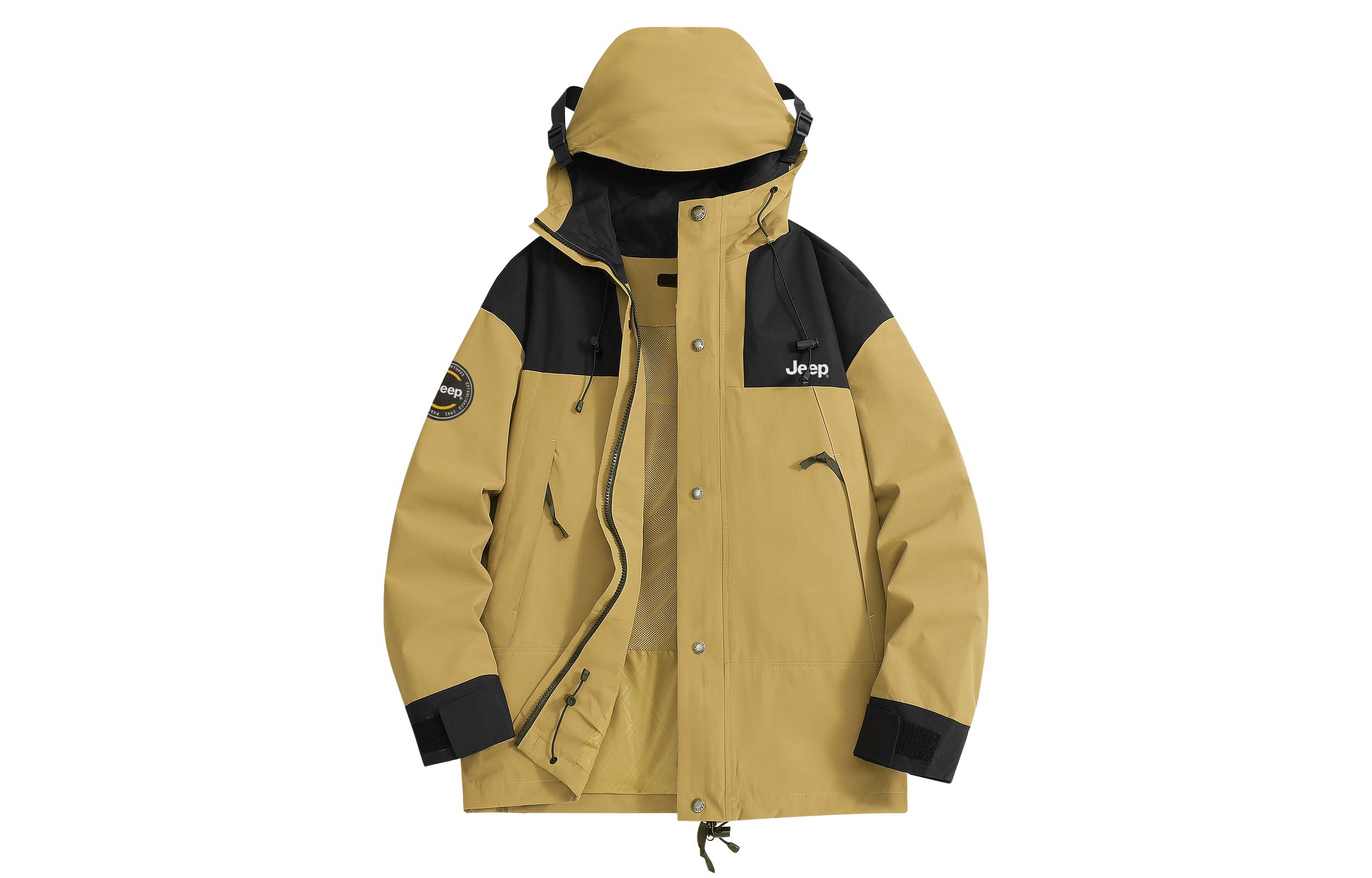 Jeep Тренч, Khaki Brown (Unlined Jacket)
Jeep Тренч, Khaki Brown (Unlined Jacket)