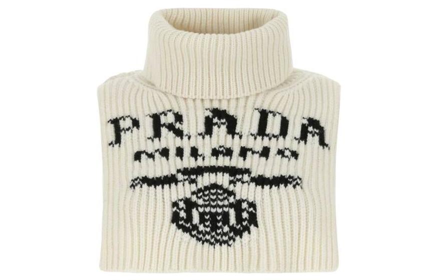 Шарф вязаный Prada Unisex, белый
Шарф вязаный Prada Unisex, белый