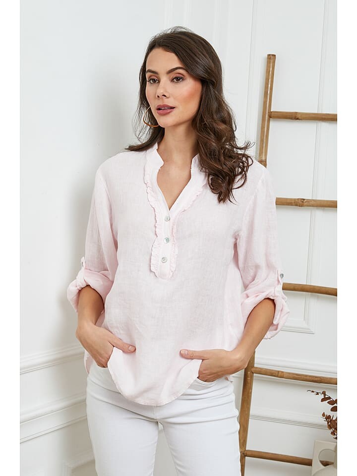 Блуза La Compagnie Du Lin, розовый
Блуза La Compagnie Du Lin, розовый
