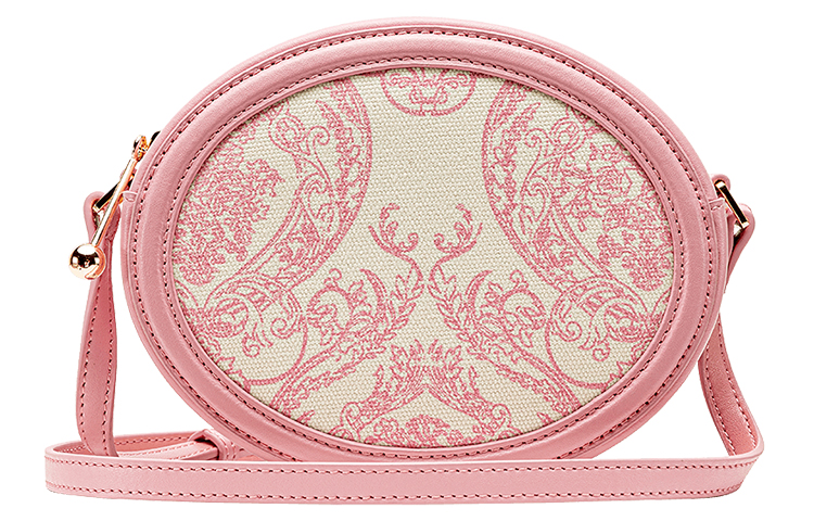 Сумка круглая из кожи с монограммой через плечо на цепочке молочный розовый VANESSA HOGAN
Сумка круглая из кожи с монограммой через плечо на цепочке молочный розовый VANESSA HOGAN