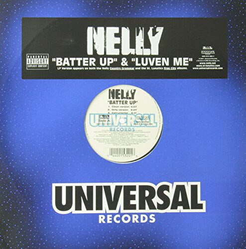 Сингл 12" Nelly: Batter Up
Сингл 12" Nelly: Batter Up