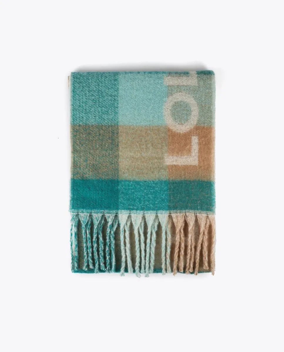 Шарф в клетку с большим логотипом СЕРО-РОЗОВЫЙ U Lola Casademunt
Шарф в клетку с большим логотипом СЕРО-РОЗОВЫЙ U Lola Casademunt