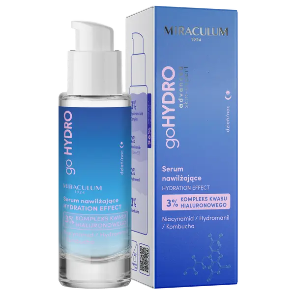 Увлажняющая сыворотка для лица, 30 мл Miraculum Go hydro
Увлажняющая сыворотка для лица, 30 мл Miraculum Go hydro