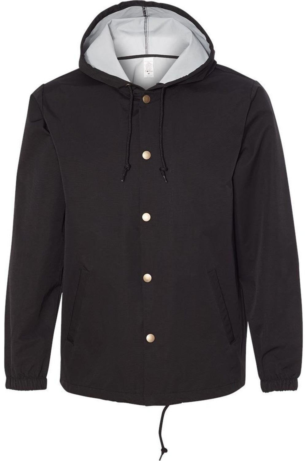 Independent Trading Co. Водонепроницаемая ветровка с капюшоном, черный
Independent Trading Co. Водонепроницаемая ветровка с капюшоном, черный