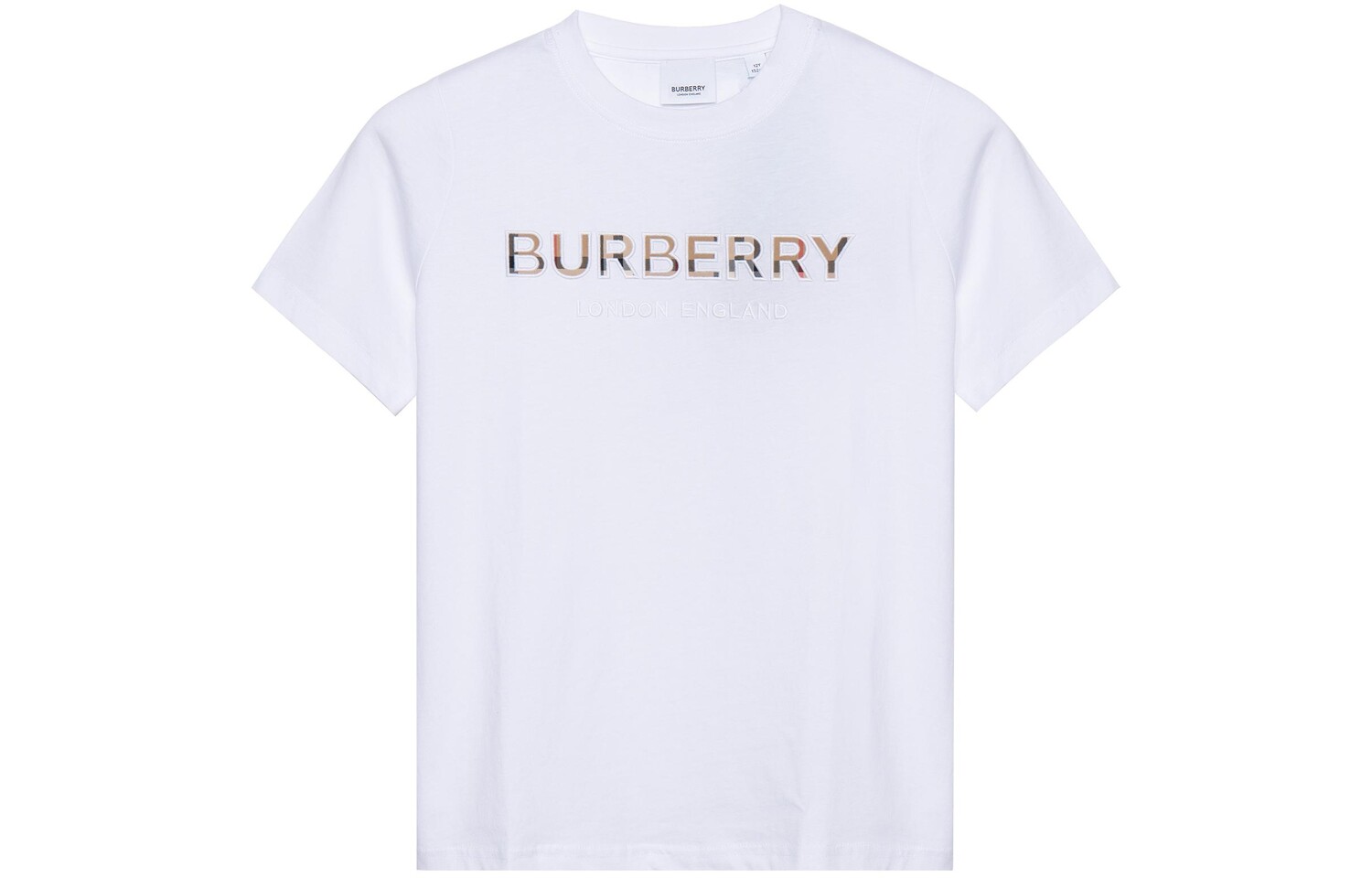 Футболка детская Burberry с цветным логотипом, белый
Футболка детская Burberry с цветным логотипом, белый