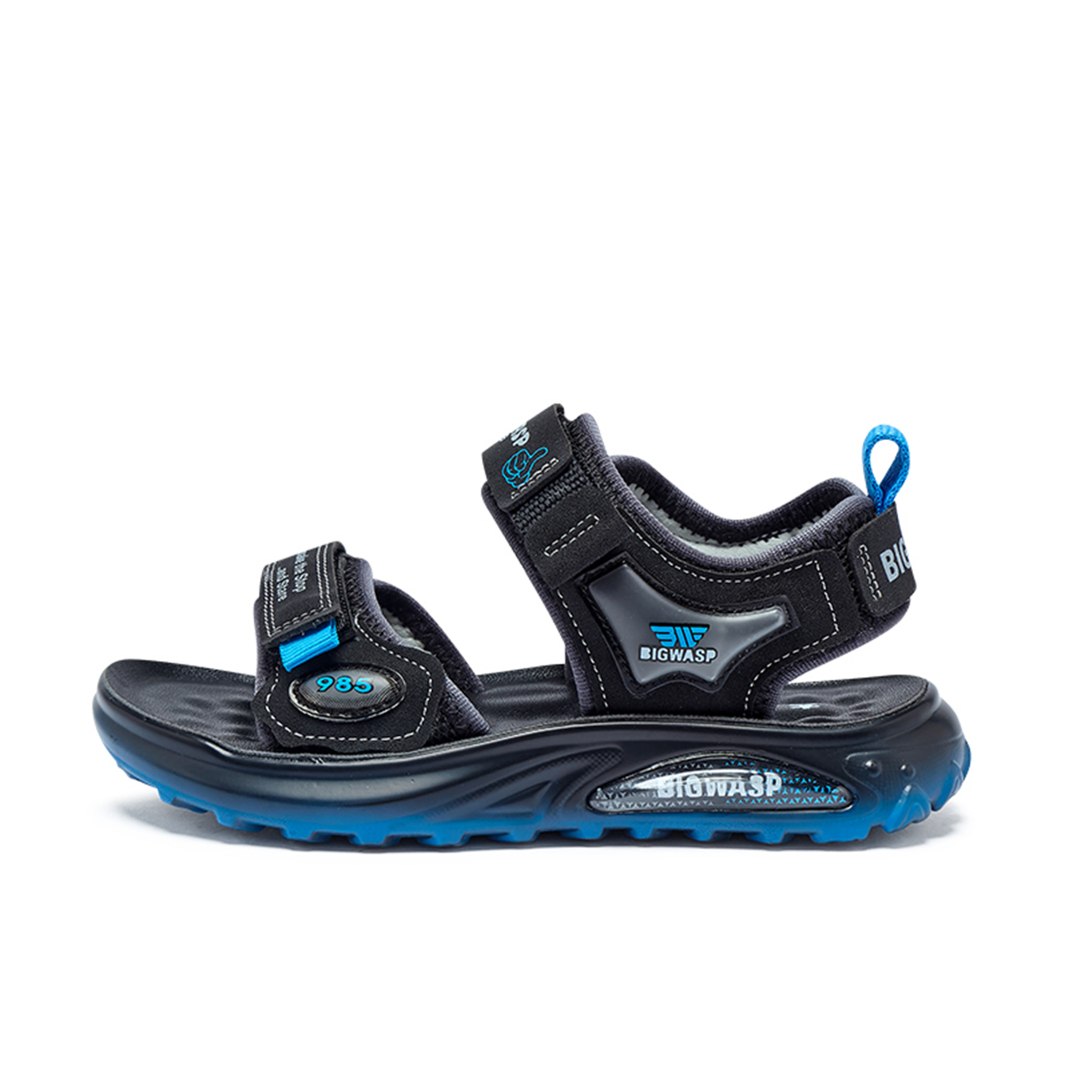 Противоскользящие, дышащие, легкие детские сандалии с амортизацией BIG WASP, черный
Противоскользящие, дышащие, легкие детские сандалии с амортизацией BIG WASP, черный