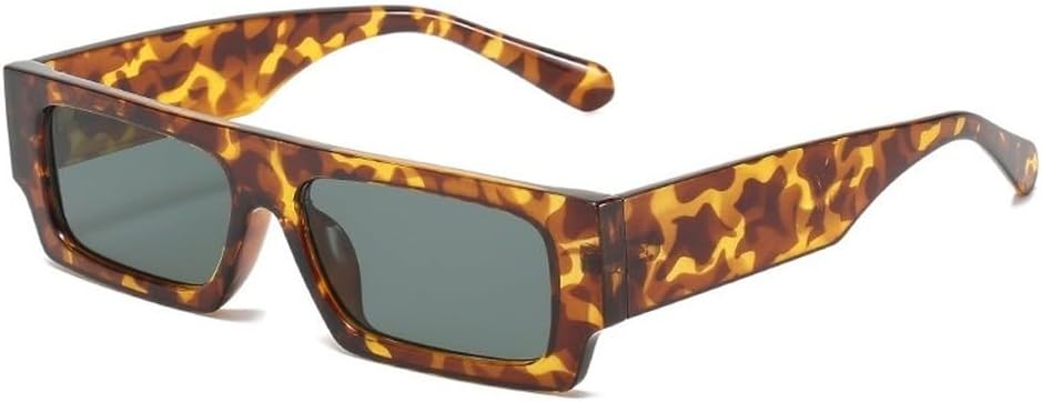 Модные прямоугольные женские солнцезащитные очки в винтажном стиле с леопардовым принтом, темно-зеленые, мужские квадратные солнцезащитные очки с плоской верхней частью, защита от УФ-излучения UV400 SKFGNX, Leopard Dark Green
Модные прямоугольные женские солнцезащитные очки в винтажном стиле с леопардовым принтом, темно-зеленые, мужские квадратные солнцезащитные очки с плоской верхней частью, защита от УФ-излучения UV400 SKFGNX, Leopard Dark Green