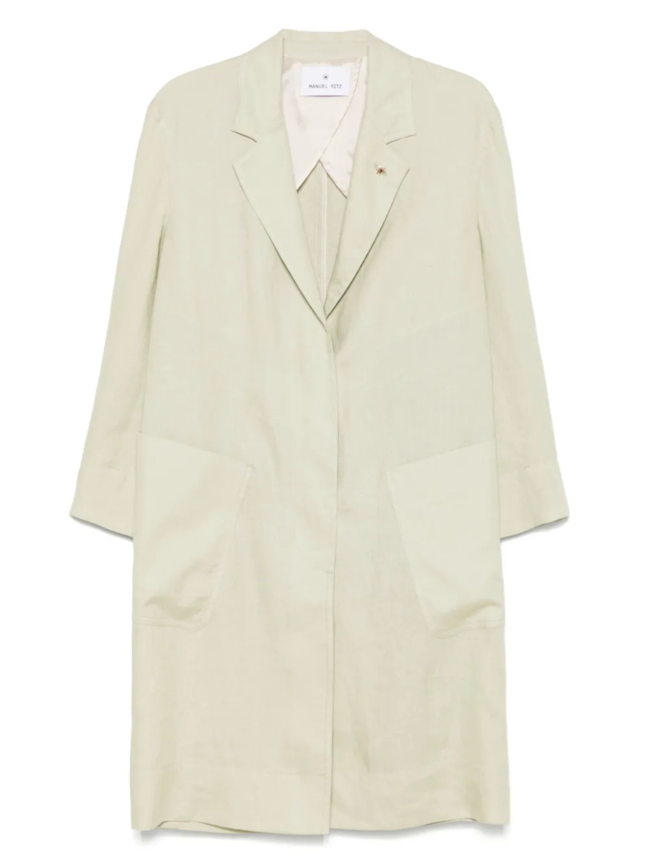 Льняное пальто Manuel Ritz, зеленый
Льняное пальто Manuel Ritz, зеленый