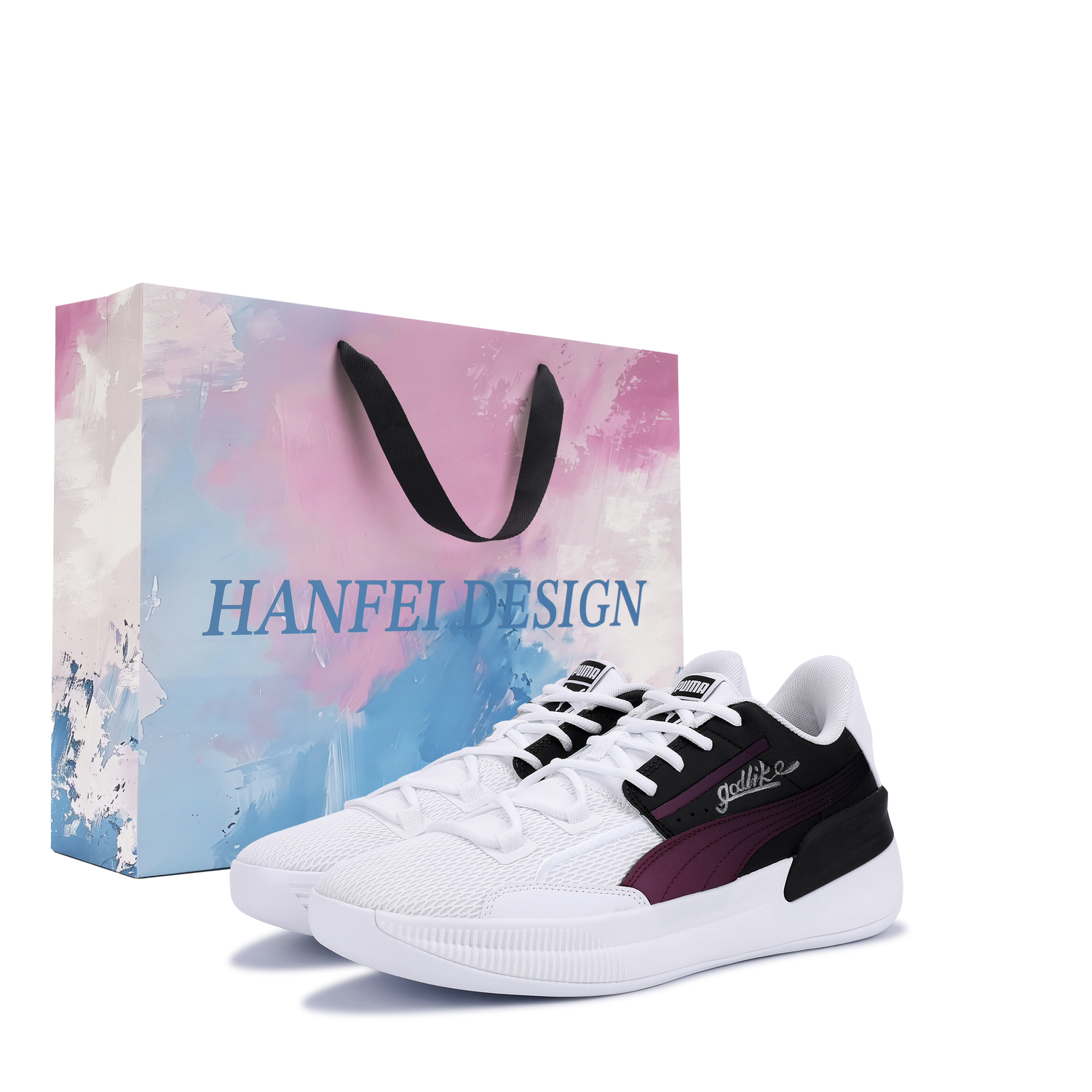 PUMA Мужские баскетбольные кроссовки Clyde Hardwood низкие Black Purple
PUMA Мужские баскетбольные кроссовки Clyde Hardwood низкие Black Purple