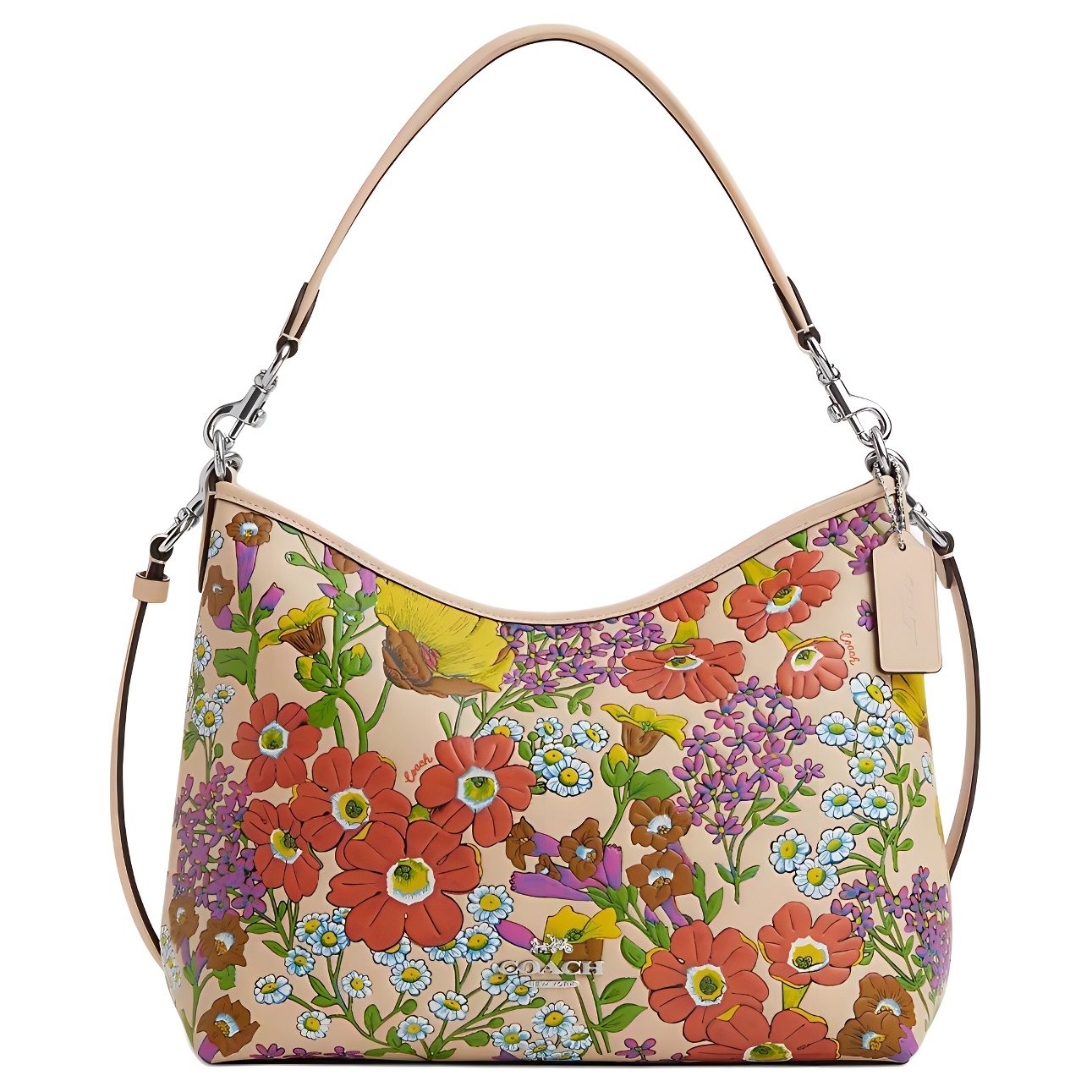 COACH Гладкая кожаная сумка через плечо
COACH Гладкая кожаная сумка через плечо