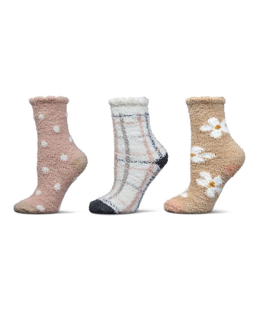 Женские уютные носки Cozy Crew Socks (3 пары в упаковке) MeMoi, Brown heather
Женские уютные носки Cozy Crew Socks (3 пары в упаковке) MeMoi, Brown heather