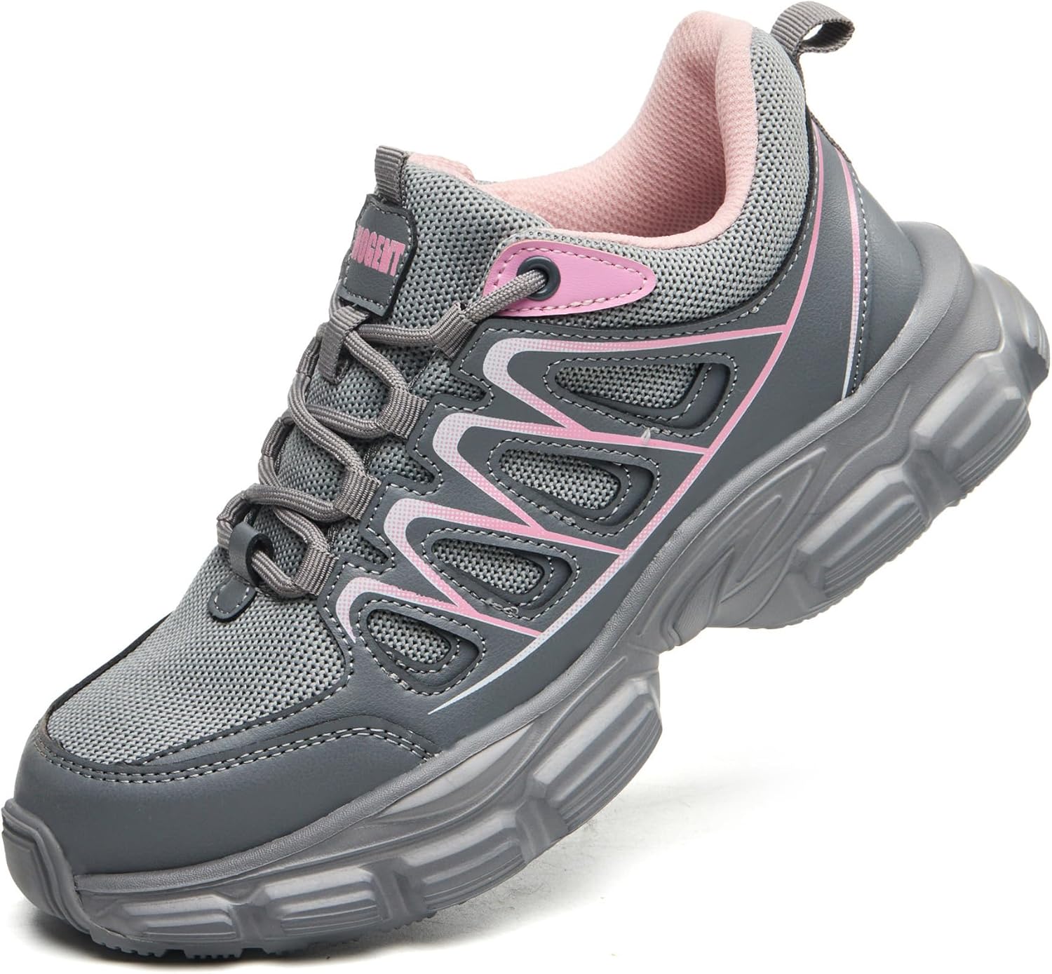 Стальные ботинки для женщин и мужчин, широкие, противоскользящие, композитные кроссовки, неразрушимые, удобные, безопасные теннисные туфли, легкие, дышащие строительные кроссовки, прокалываемые, эргономичный дизайн Hogent, розовый
Стальные ботинки для женщин и мужчин, широкие, противоскользящие, композитные кроссовки, неразрушимые, удобные, безопасные теннисные туфли, легкие, дышащие строительные кроссовки, прокалываемые, эргономичный дизайн Hogent, розовый