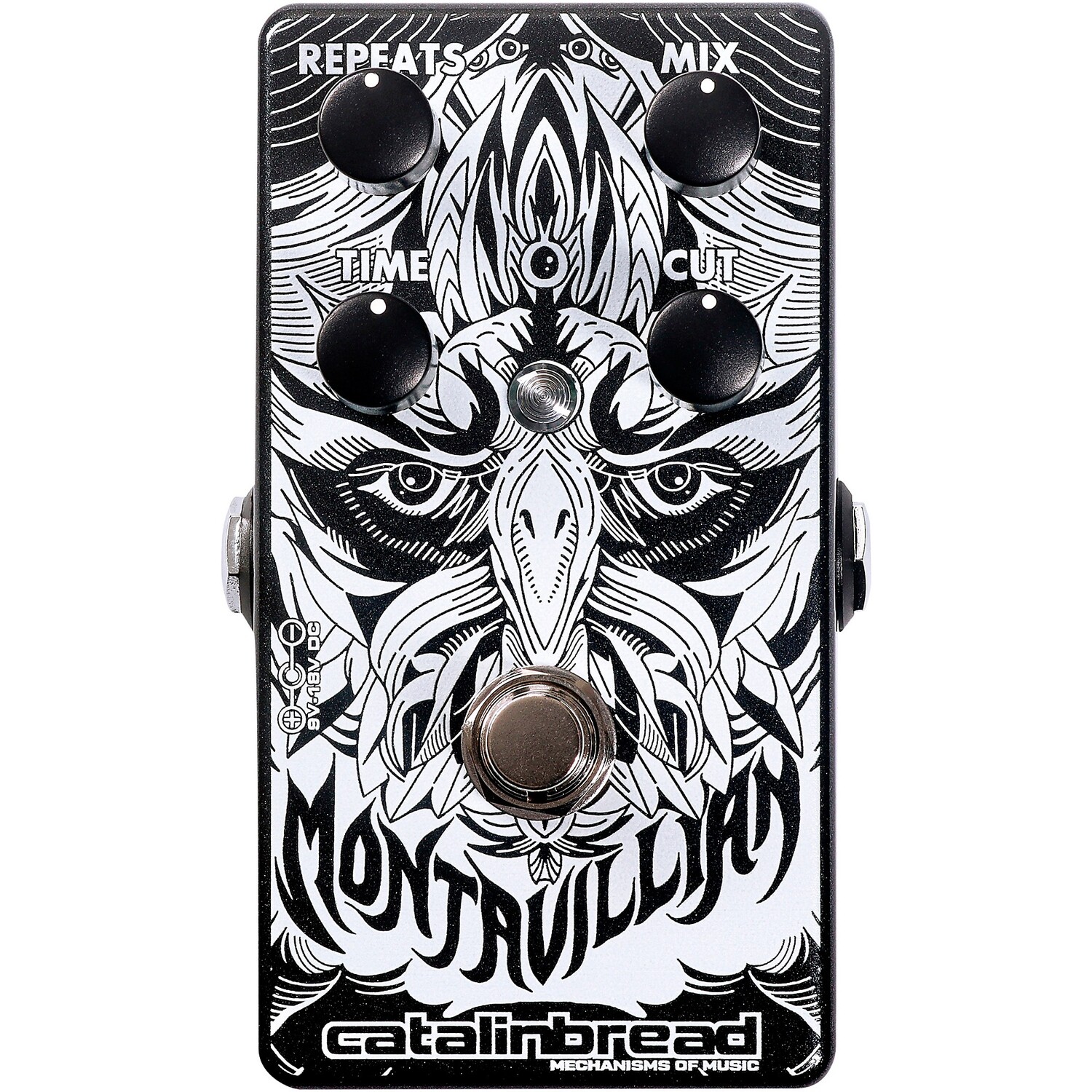 Catalinbread Montavillian Echo 2022 Lo-Rez Педаль эффектов задержки черная