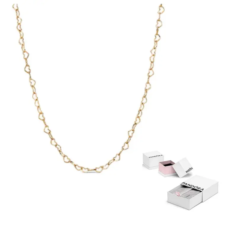 Pandora Золотое ожерелье 18 карат для женщин Gold
Pandora Золотое ожерелье 18 карат для женщин Gold